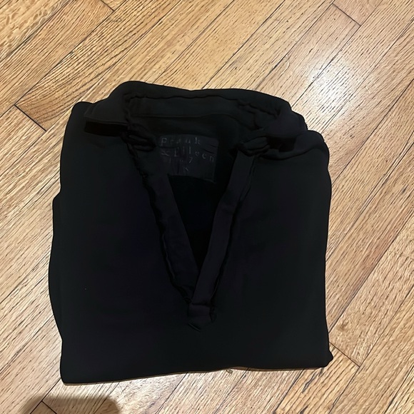 Frank & Eileen PATRICK Popover Henley TRIPLE FLEECE Black NWOT - Picture 15 of 16